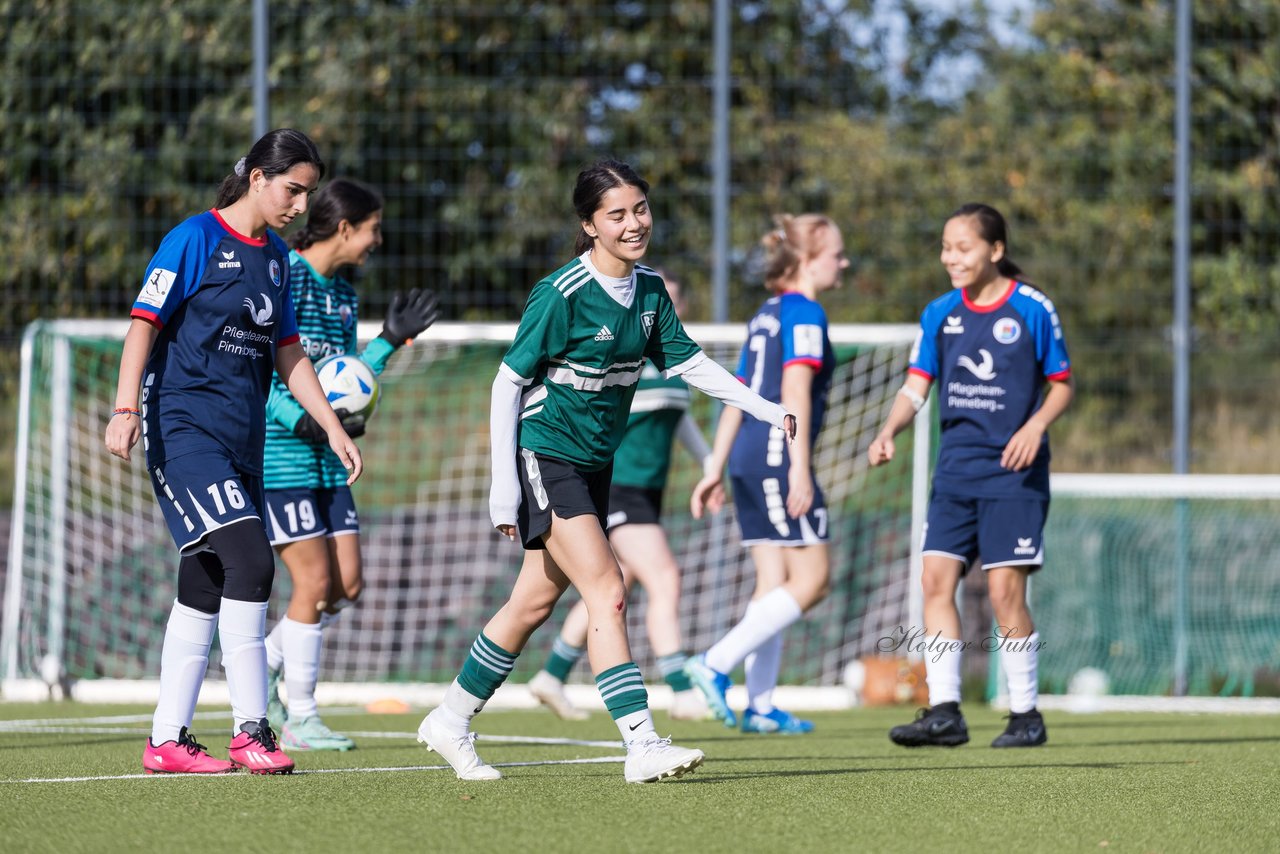 Bild 242 - wU19 Rissener SV - VfL Pinneberg : Ergebnis: 9:1